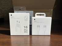 Адаптер на iPhone 35w originally, гарантийный талон на год. Зарядка