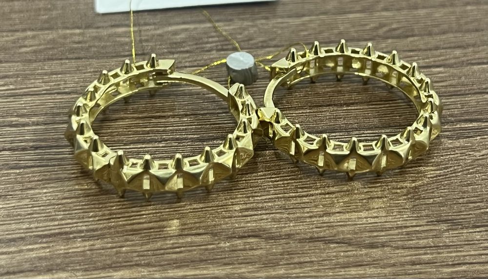 Серьги золото 585 проба