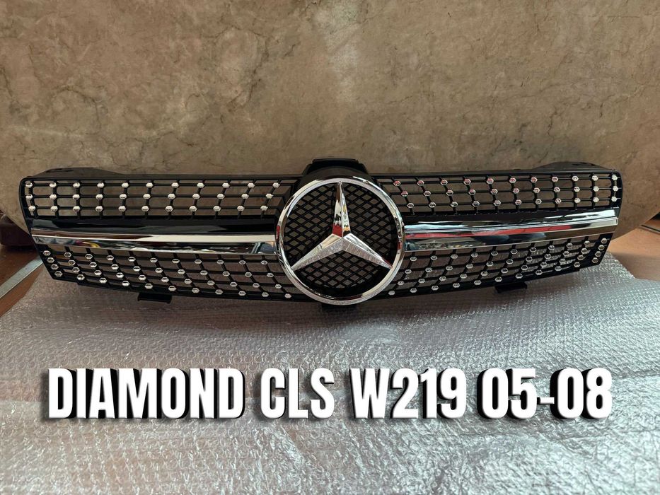 Решетка за Mercedes CLS W219 05-08г. W219 FACELIFT 09-11г. AMG/DIAMOND