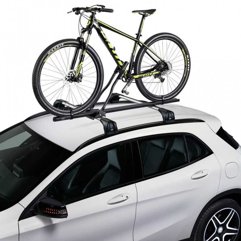 CRUZ Suport BICICLETA aluminiu NEGRU antifurt bare transversale auto
