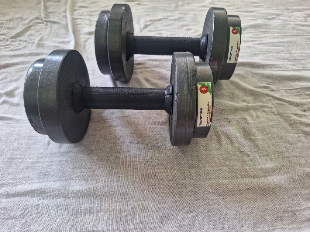 Gantel 5 kgdan 2ta