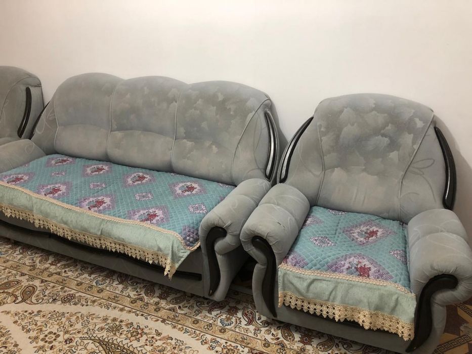 Диван 3+2+1, диван и кресло раскладываются