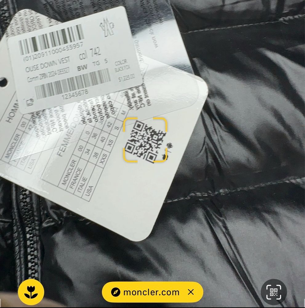 Мъжки елек Mooncler (5) XL