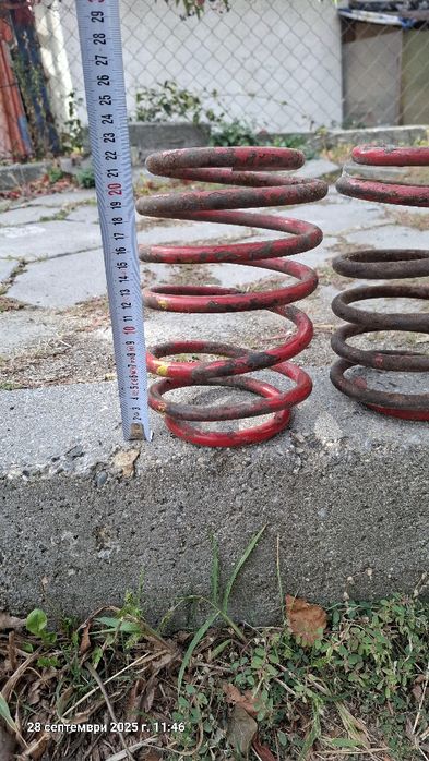 Спортни пружини  за опел  астра ф