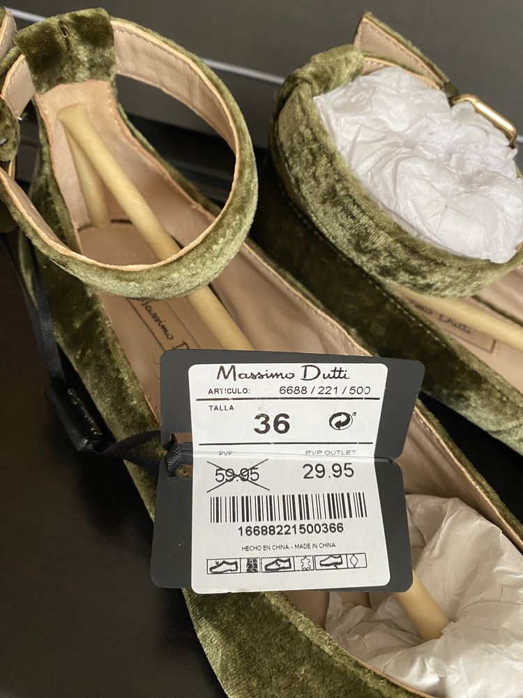 Vând pantofi NOI MASSIMO DUTTI-mărimea 36