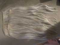 Естествена коса на треси 150 гр. 60 см.