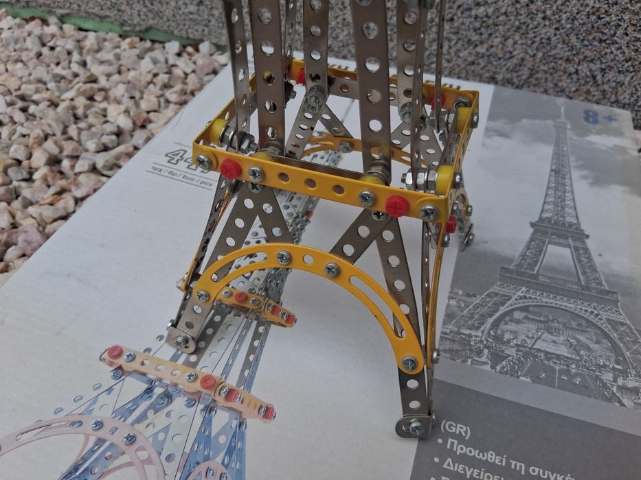 Детска Играчка 3D конструктор Айфелова кула, 447 части, 8+ години