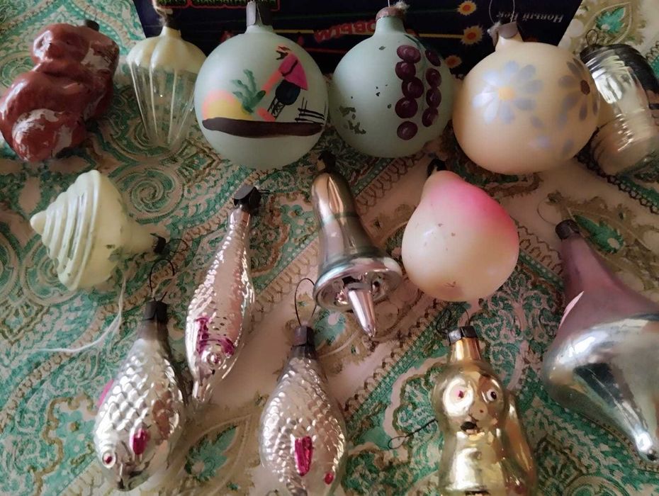 Ёлочные игрушки СССР