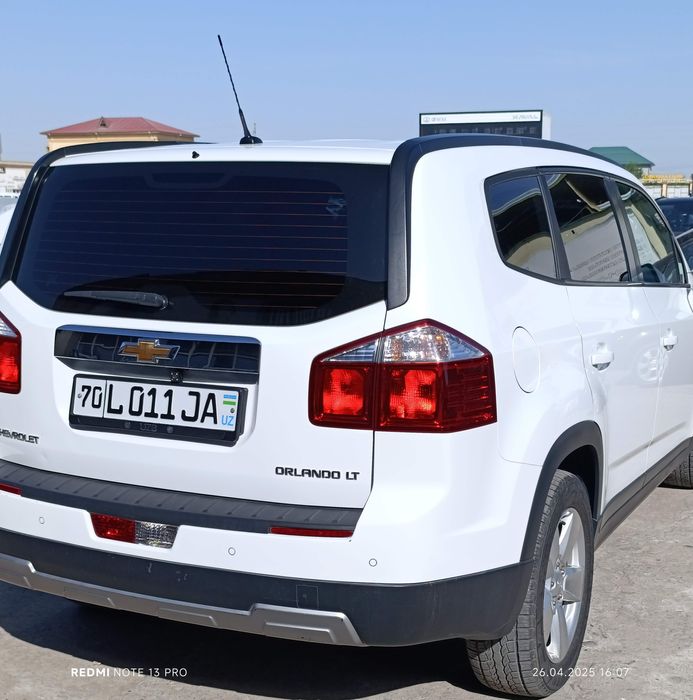 Chevrolet Orlando 2015 | 2-pozitsiya | Propan gaz