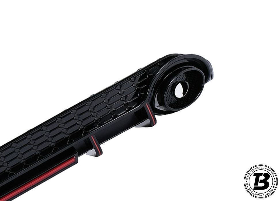 Difuzor Bara Spate compatibil cu Audi A3 8Y Sedan S3 Design