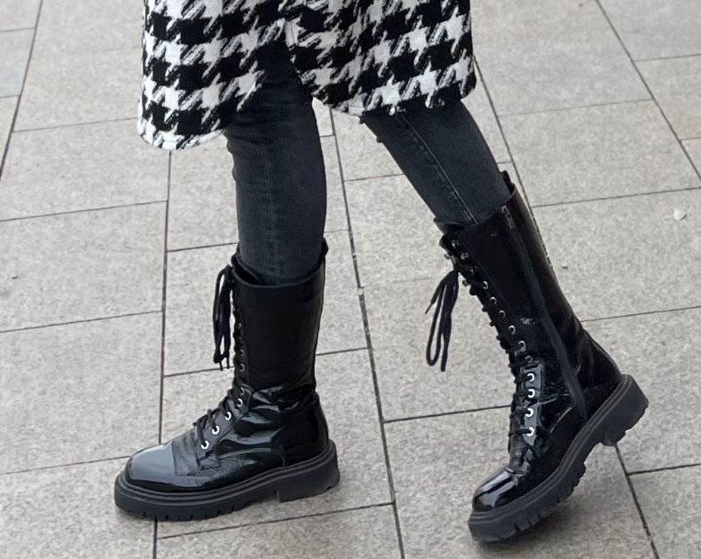 Ботуши/кубинки ЕСТЕСТВЕНА КОЖА 40