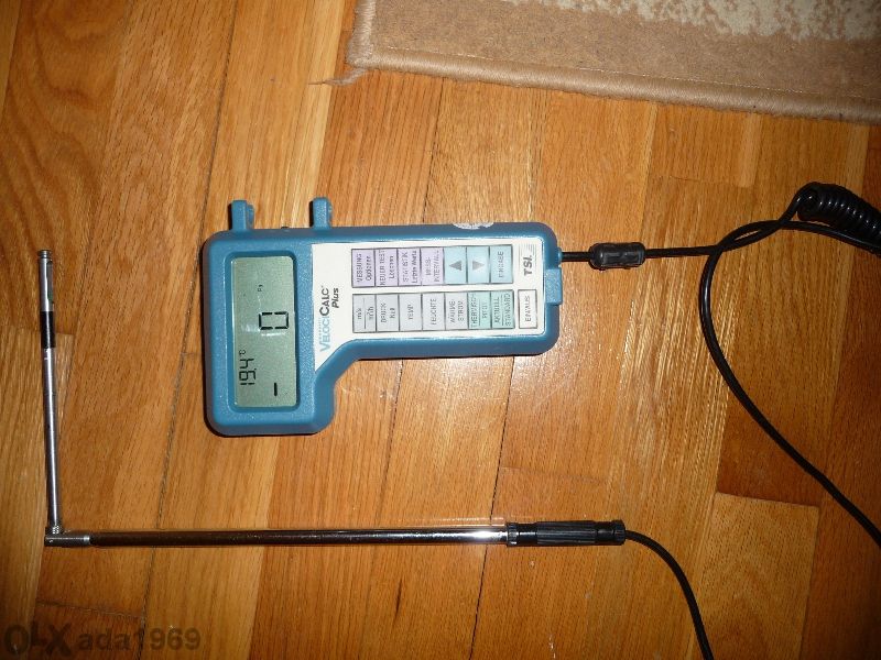 Мултифункционален уред за измерване параметри на вентилационни сис