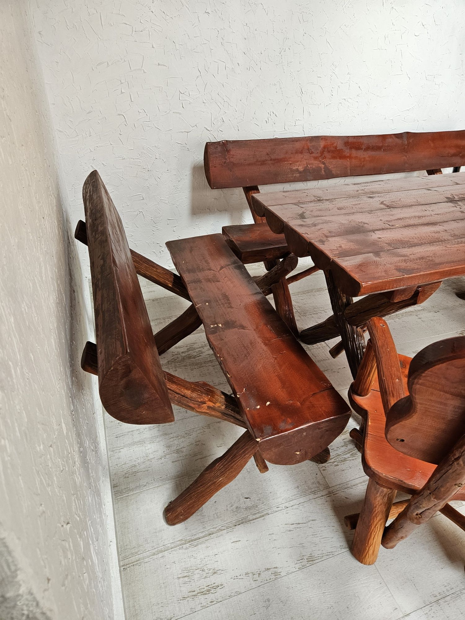 Set mobilier rustic terasă/grădină