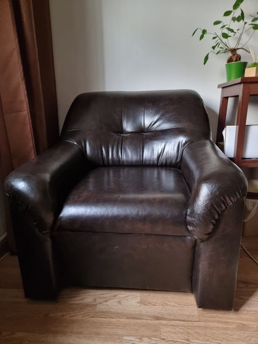 Fotoliu de piele