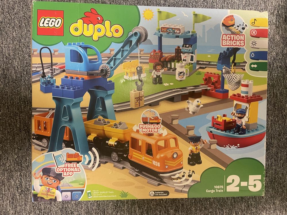 LEGO® DUPLO® 10875 - Товарен влак