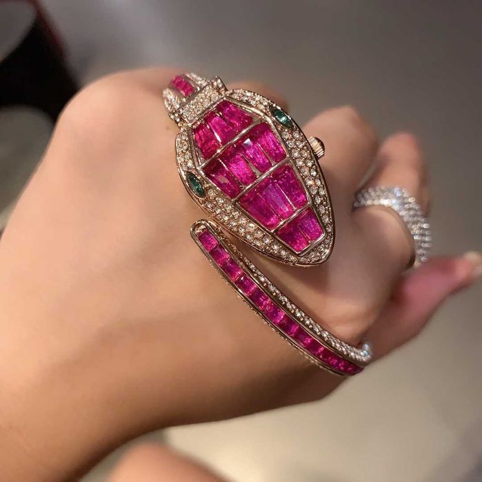 Ceas BVLGARI Serpenti Misteriosi Quartz Dama