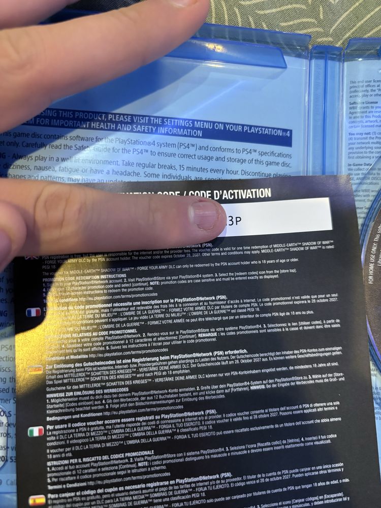Игра за Ps4.