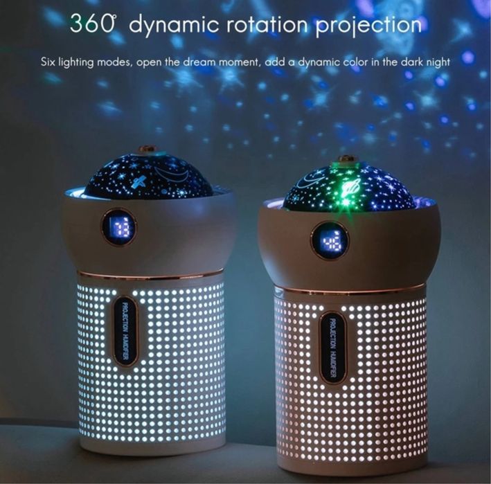 Umidificator de camera perfect pentru copii cu lumina