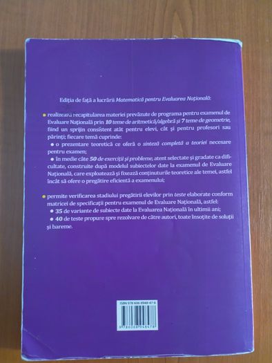 Matematica. Evaluarea Nationala 2018 - Marius Perianu, C. Stanica s.a.