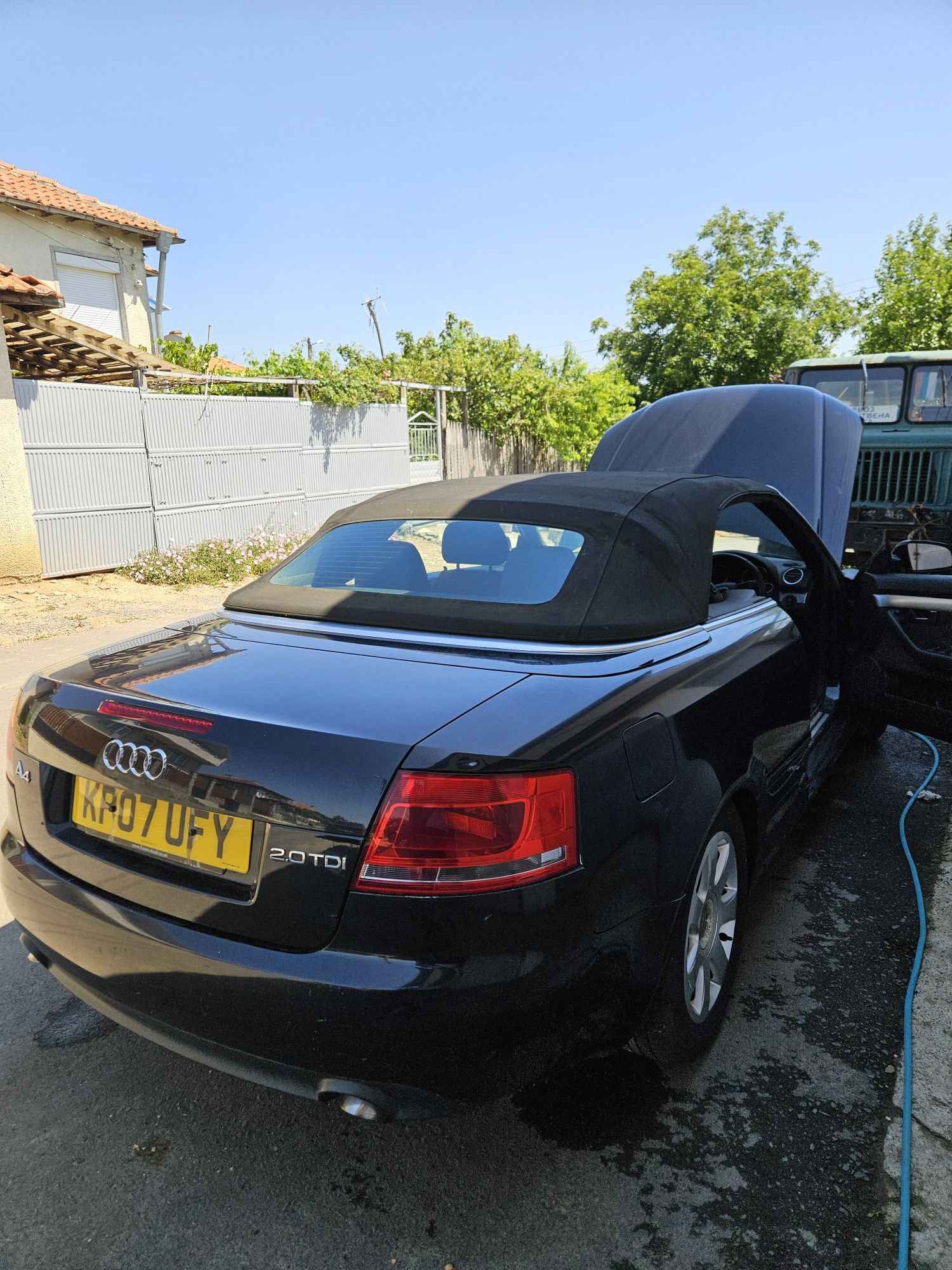 Audi a4 cabrio на части