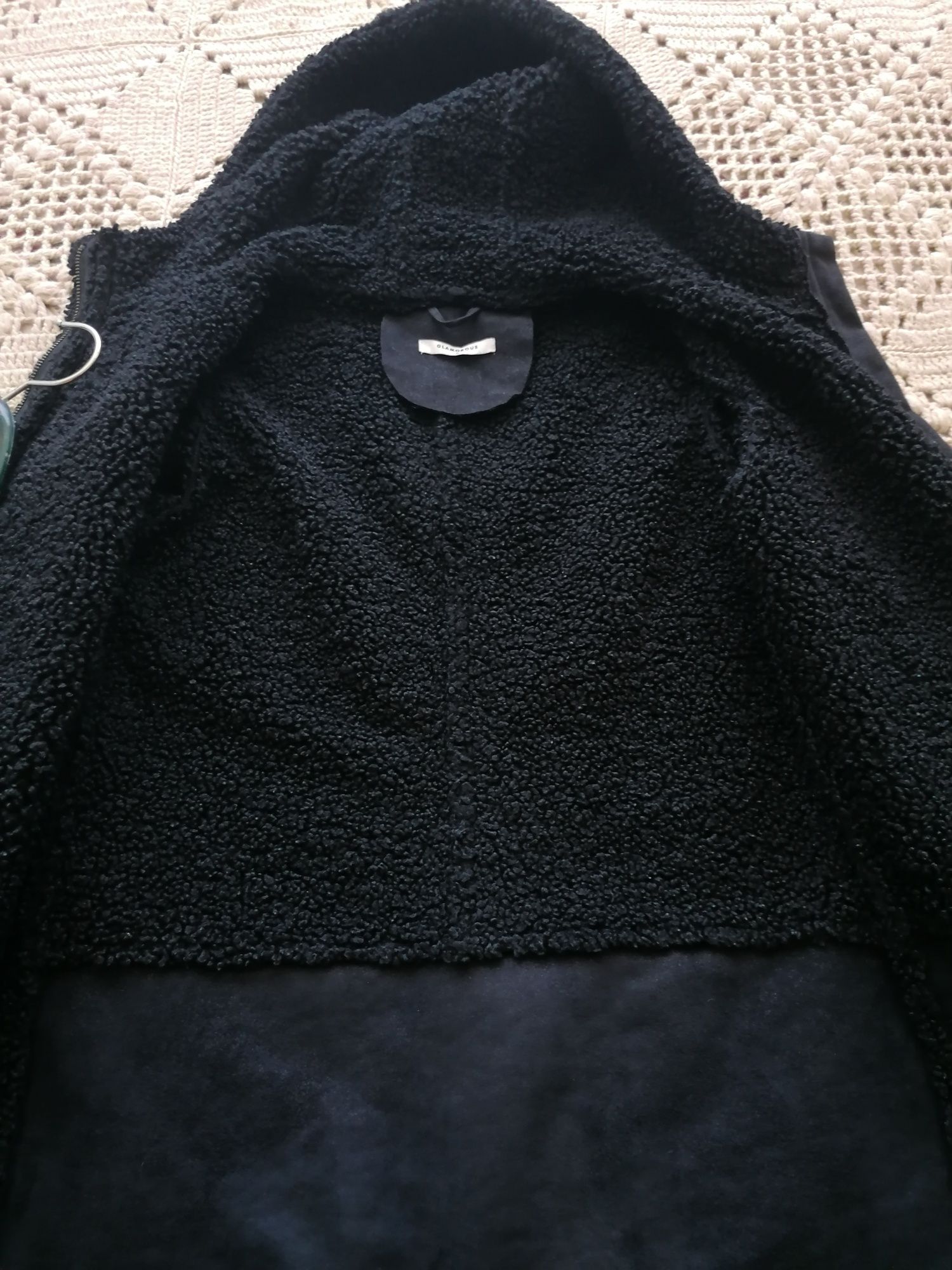 Черно Дамско палто
