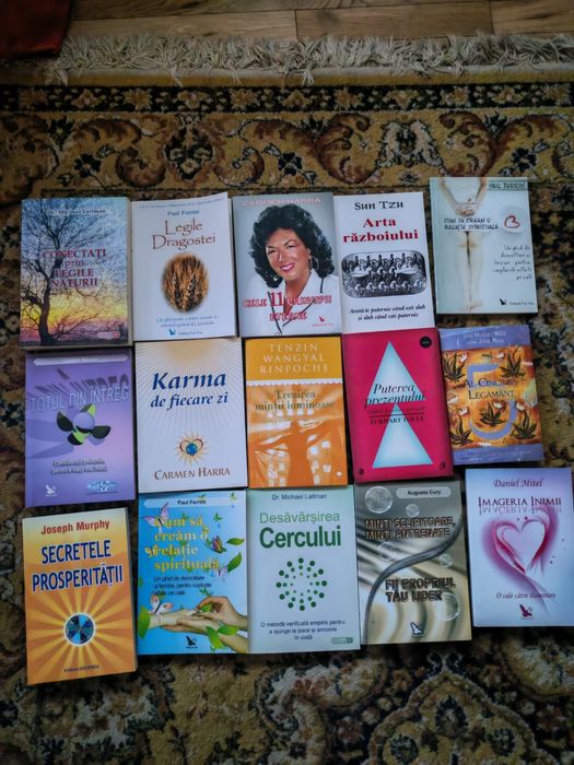 Lot 15 carti diverse- majoritatea noi