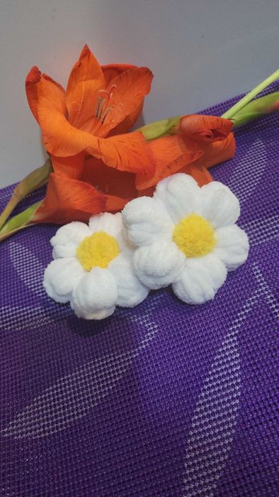 Резинка для волос "Ромашка"