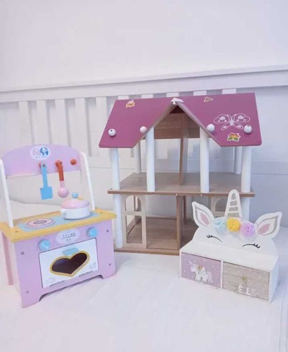 Set joaca lemn 3 piese