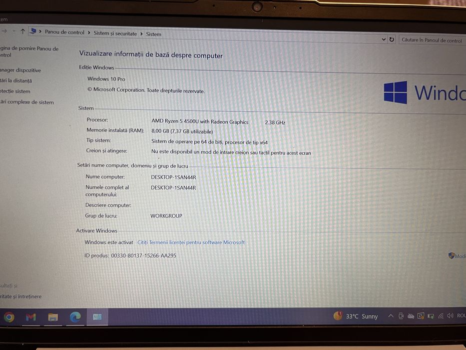 Laptop Lenovo Ideapad 5 [tastatură parțial nefuncțională]