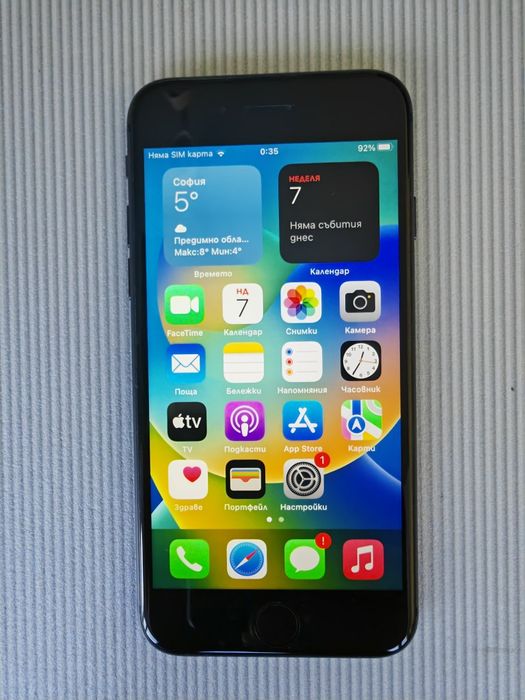 IPhone 8,64GB,92% батерия,OS 16.7.12