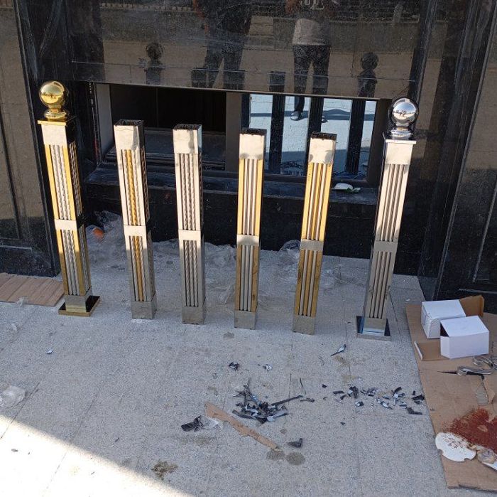 Нержавейка перила усталари хизматингизда