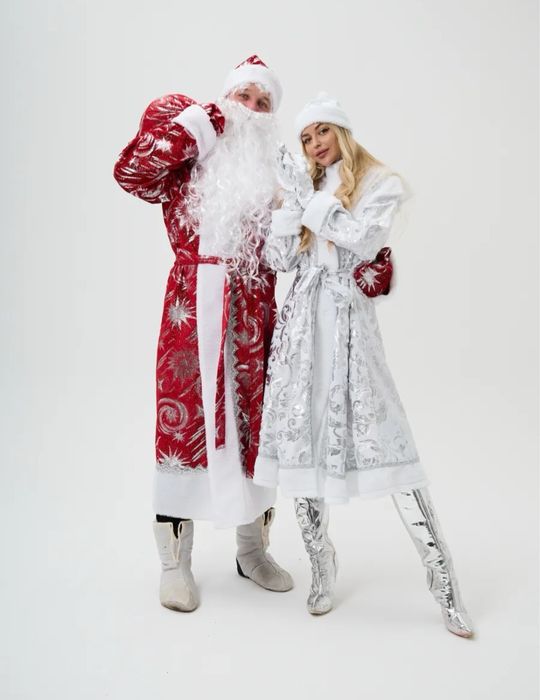 Аренда костюма Деда мороза и Снегурочки