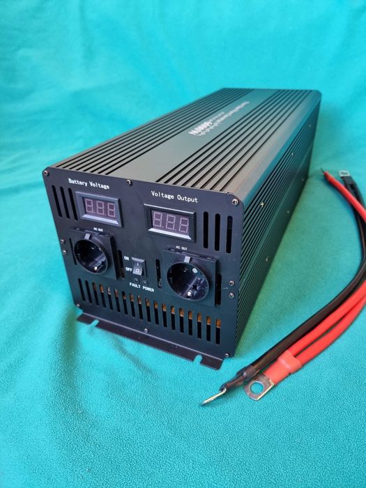 ПРОМО Инвертор Пълна синусоида 6000w / 12000w 24v - 220v 6000 w