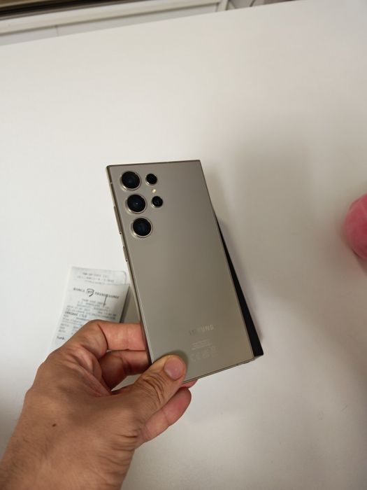 Samsung S24 Ultra Cream 512GB Fullbox impecabil bon achiziție.