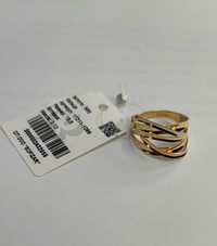 Новое золотое кольцо 585 красное