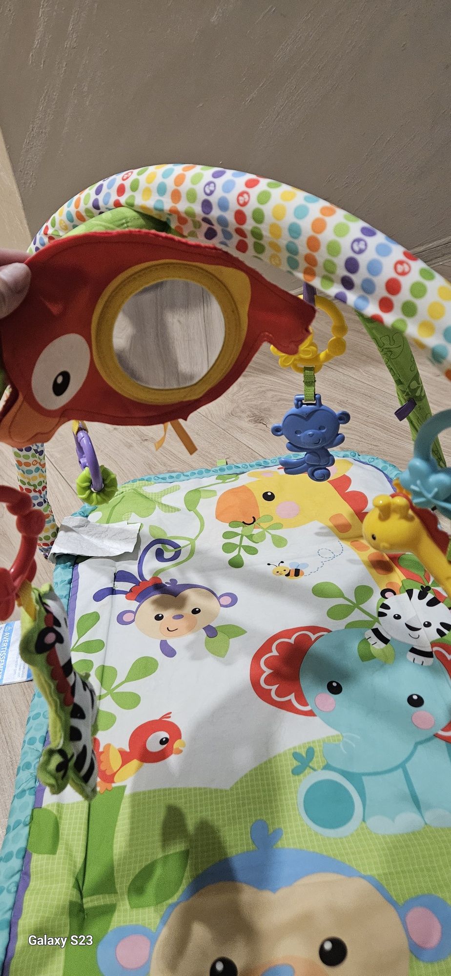 Fisher Price Музикална активна гимнастика ТРОПИЧЕСКА ГОРА