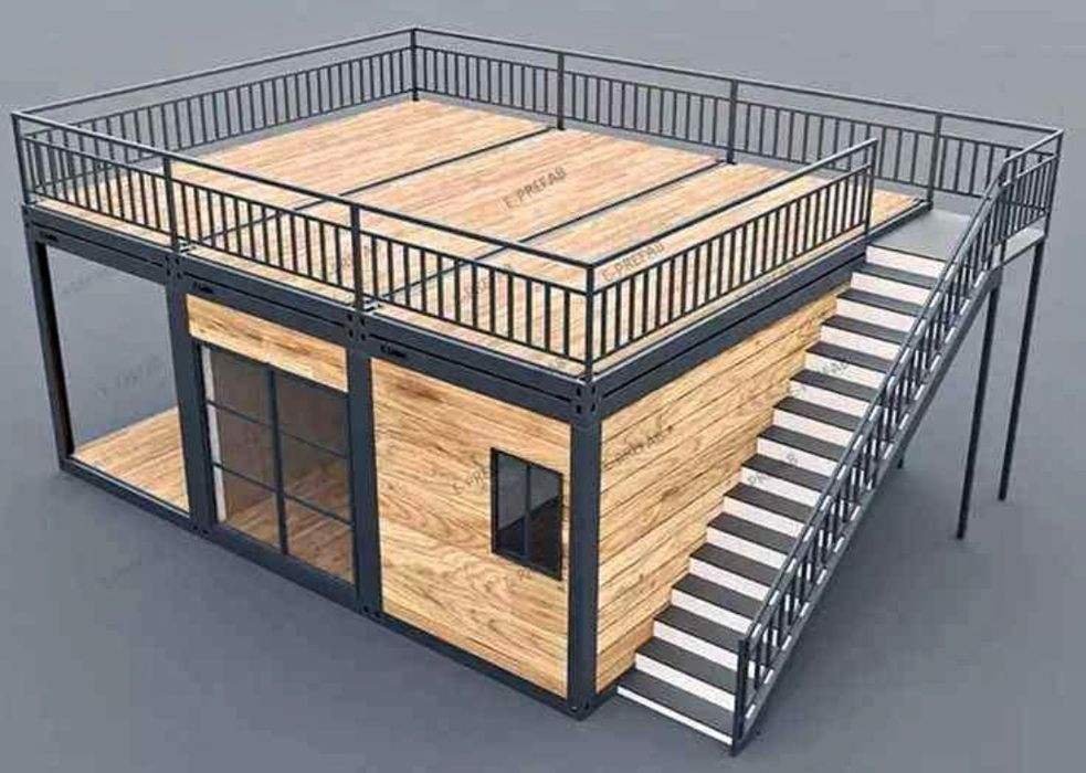 Vand container tip căsuțe birou fără autorizație sau proiecte