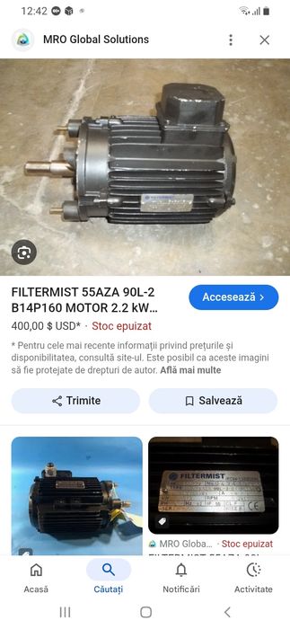 Vînd motor cu ventilator  vedeți urmatoare poză cu pretu din fabrică