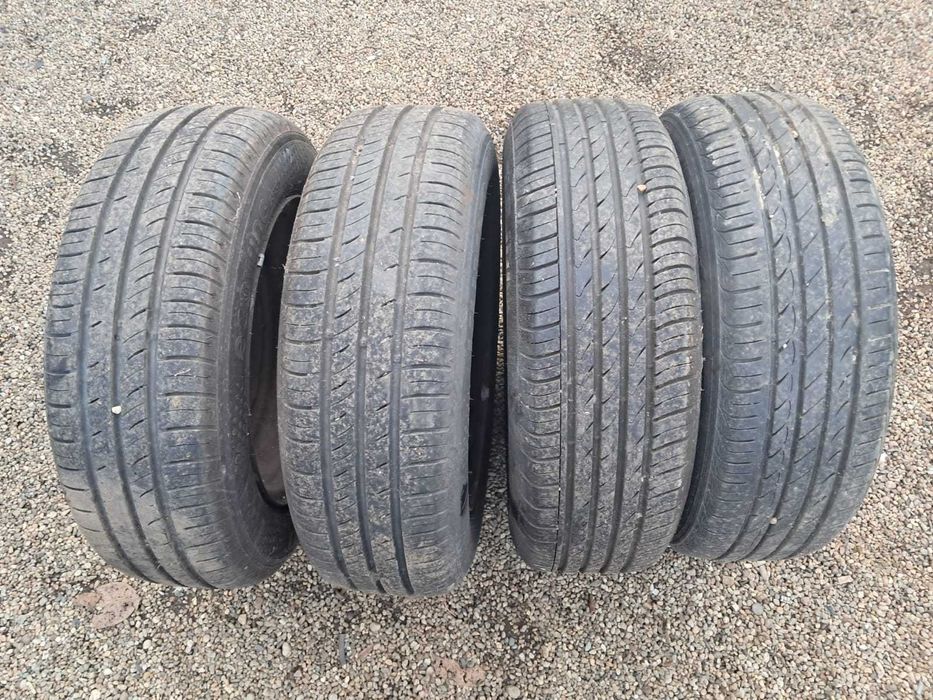 Opel Corsa D Meriva Corsa E set roti, jante otel de tabla pe 15 4x100