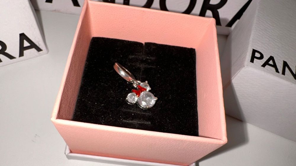 Charm Minnie Mouse din Argint 925