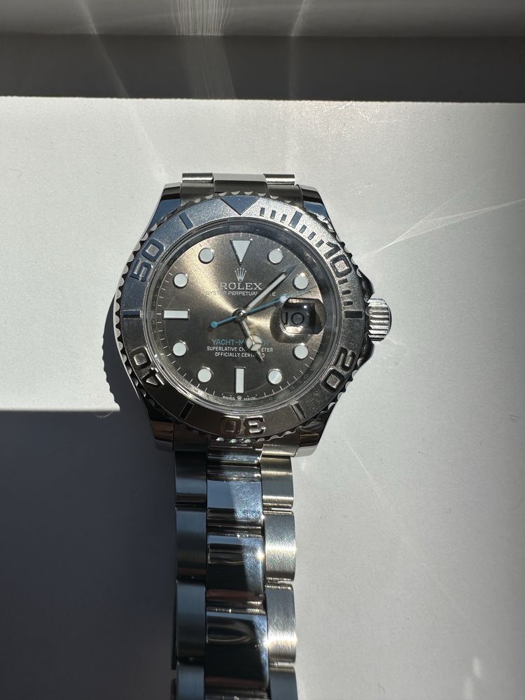 Rolex Yachtmaster rhodium 40mm
