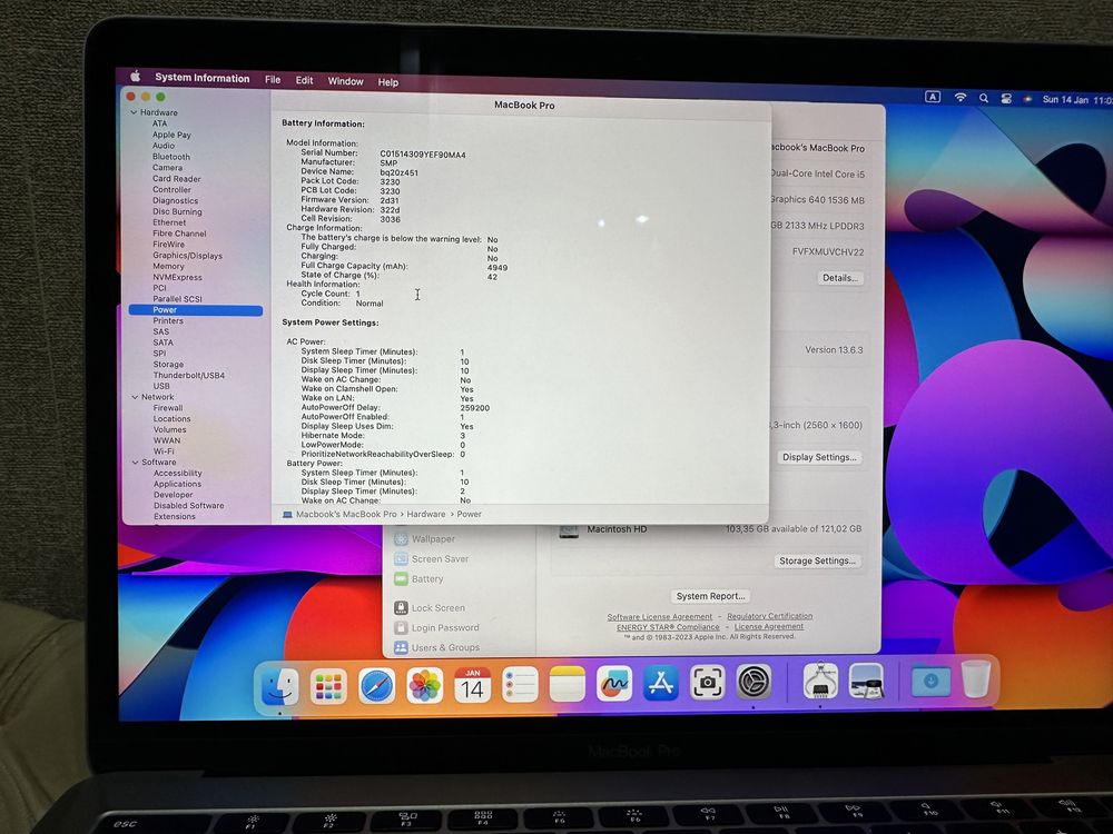 * Apple MacBook PRO A1708 core i5 2017 года с новым аккумулятором!