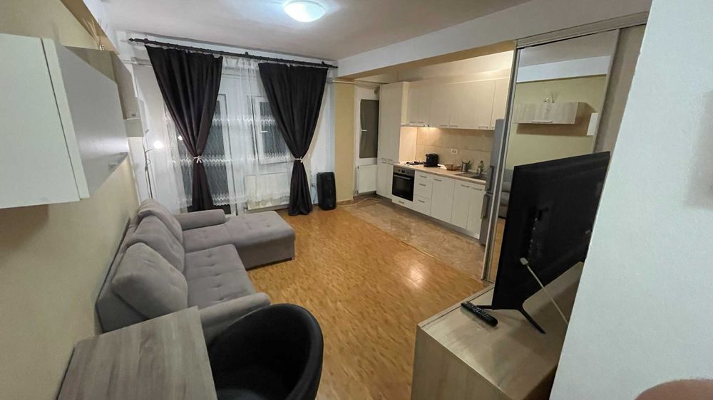 Garsonieră 40mp |Parter|Mobilată&utilată|Stație bus|Vizavi de Wellness
