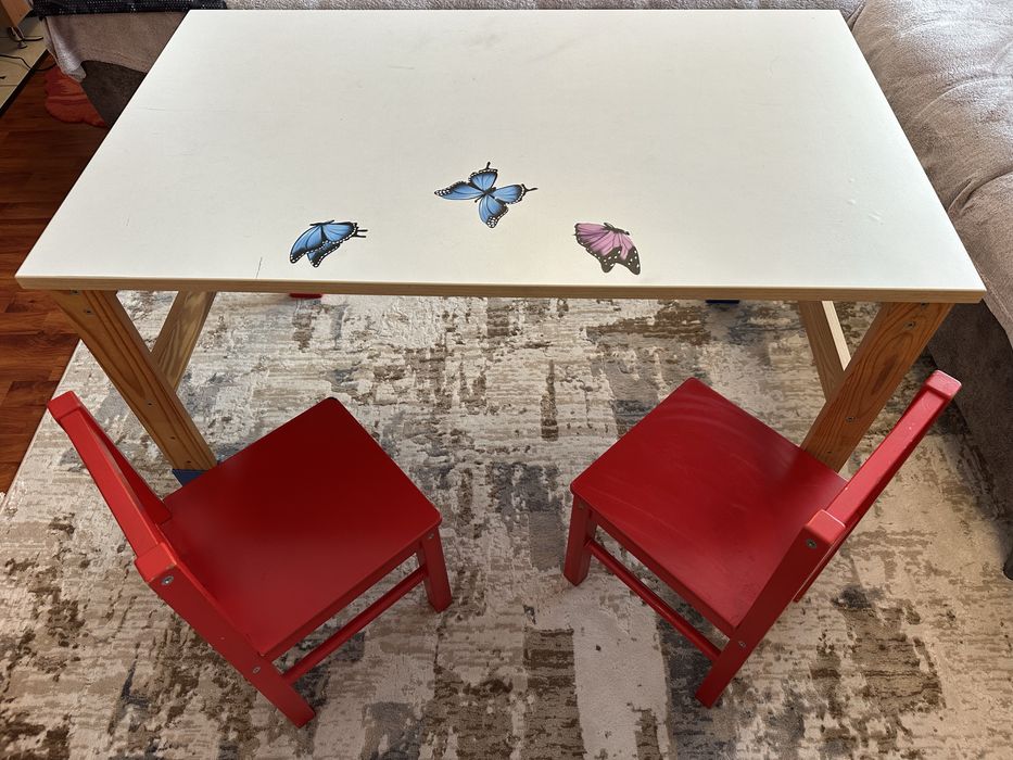 Masa copii cu scaune Ikea
