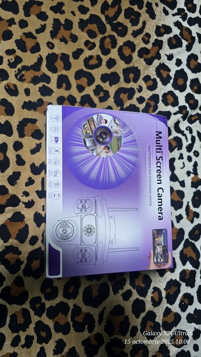 Camera supraveghere  wifi  35mp exterior 7 lentile  x 10 zoom