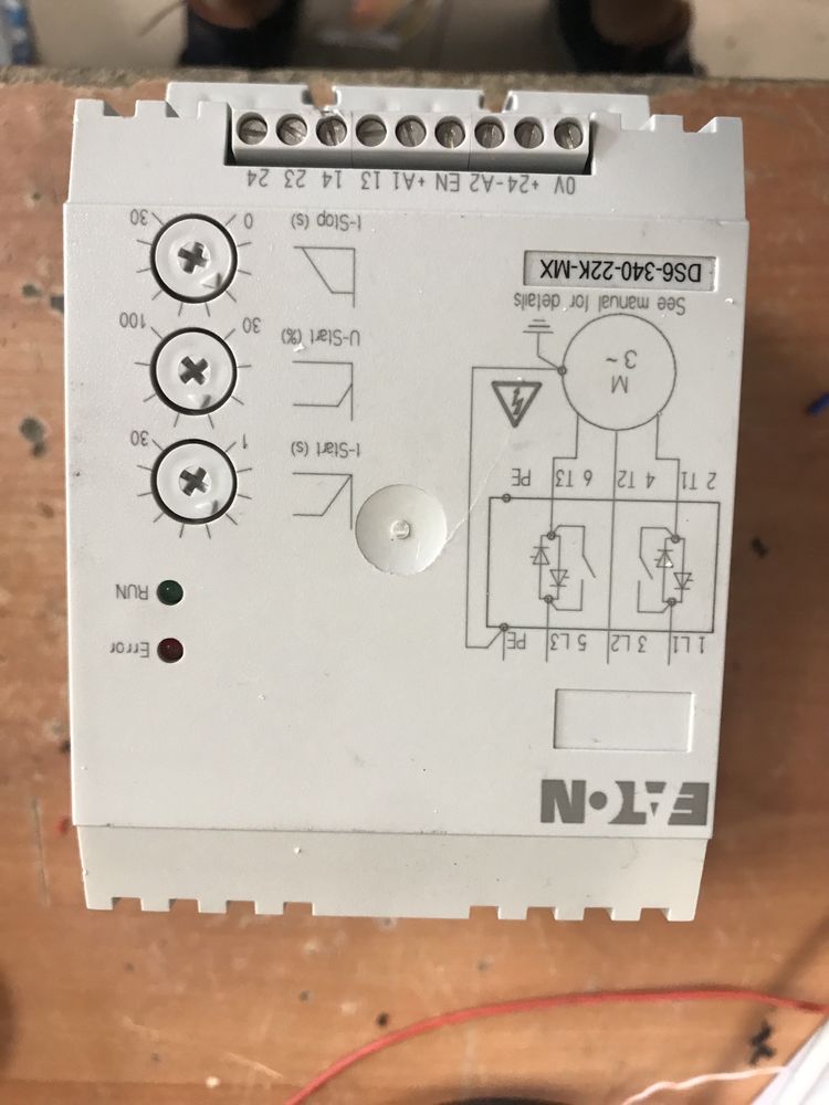 Софт стартер Eaton 22kw 400v