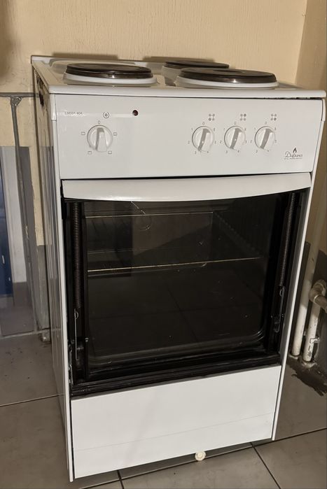 Кухонная плита Дарина белый