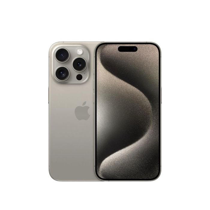 iPhone 15 Pro natural titanium