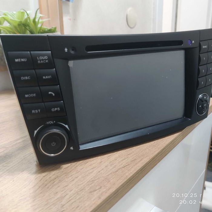 Аndroid за Mercedes w211 +камера+оптичен декодер