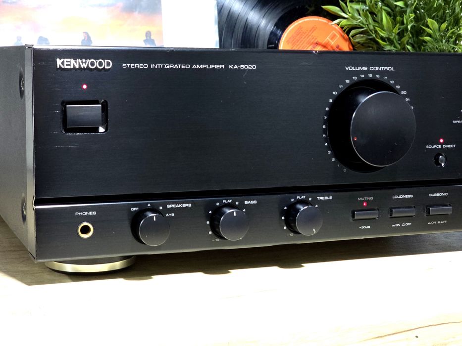 Amplificator KENWOOD KA-5020, hifi stereo, 2x95w 8 ohm, 2x145w 4 ohm